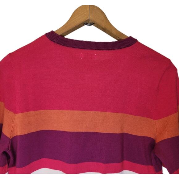 Faherty Womens Merino Wool Sunray Crewneck Long Sleeve Sweater Size Small - Picture 6 of 10